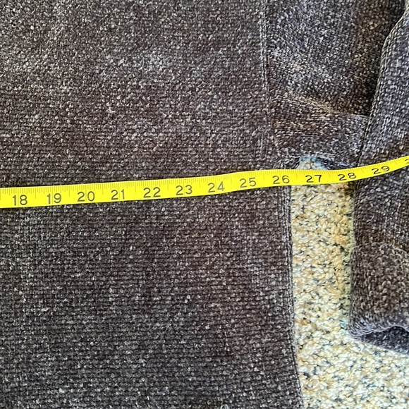 Avah  Teddy Sherpa oversized hooded jacket size large with front pockets - Picture 10 of 11